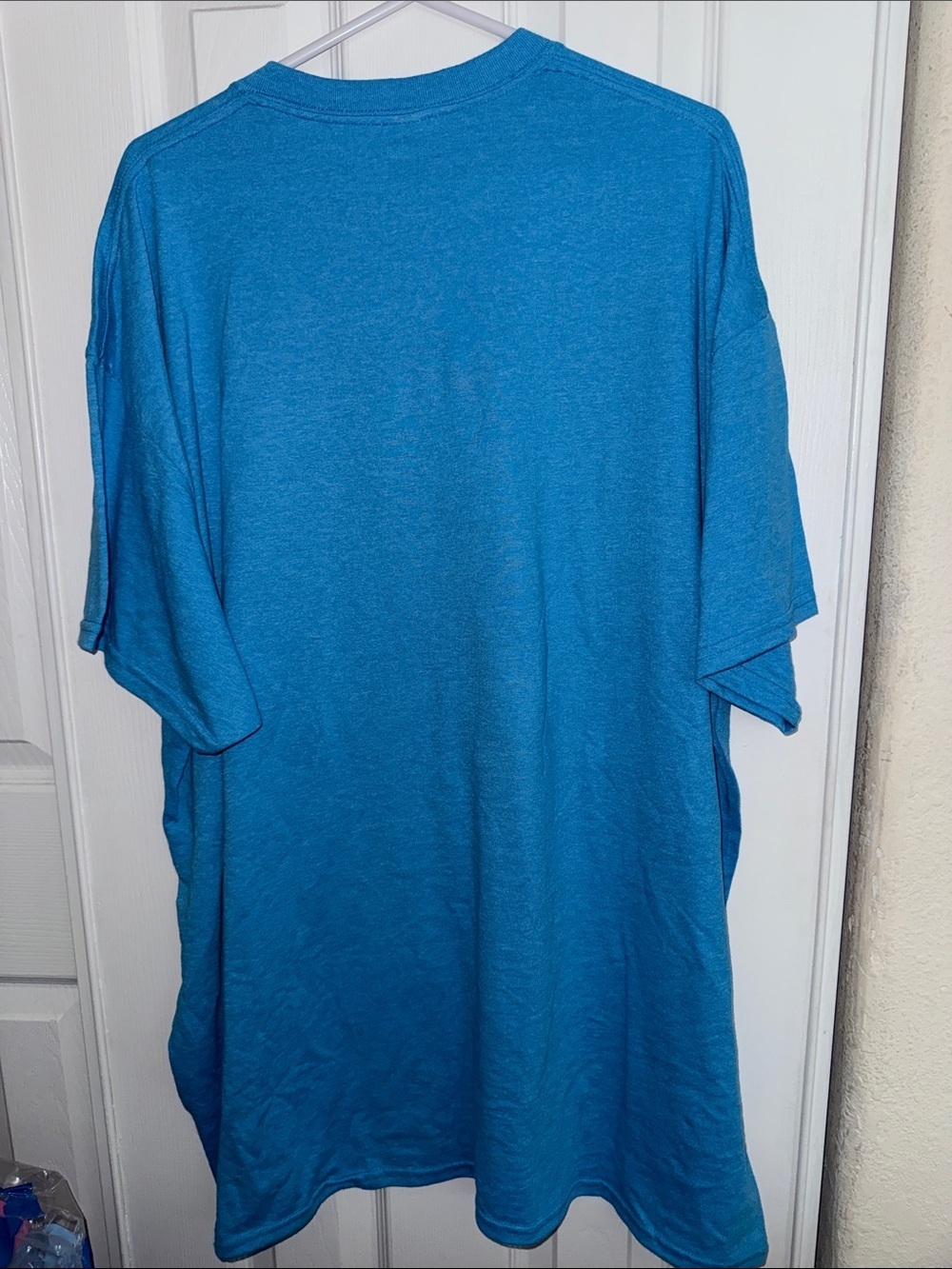 Blue 'Hustle' Bear Graphic Short Sleeve Tee - Picture 6 of 6